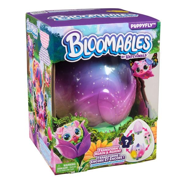 Produktbild: Bloomables von Hatchimals - Puppyfly, Interaktives Spielzeug mit &Uuml;berraschung, doppelter Verwandlung und &uuml;ber 100 Ger&auml;uschen und Reaktionen