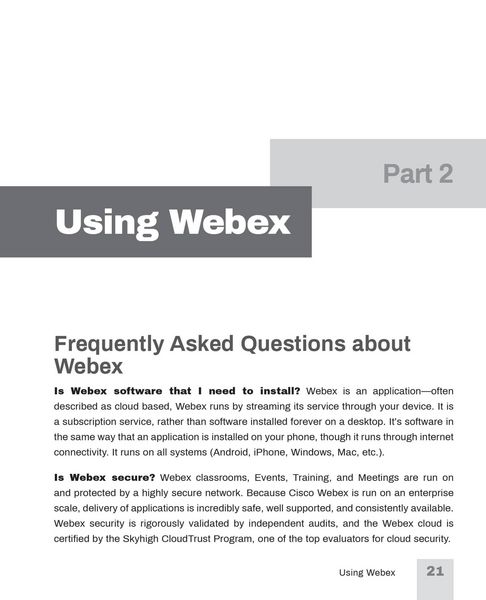 Produktbild: Introduction to Teaching with Webex