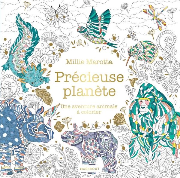 Produktbild: Pr&eacute;cieuse plan&egrave;te : une aventure animale &agrave; colorier