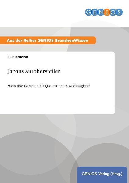 Produktbild: Japans Autohersteller