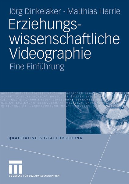 Produktbild: Erziehungswissenschaftliche Videographie
