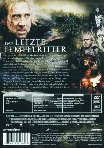 Produktbild: Der letzte Tempelritter