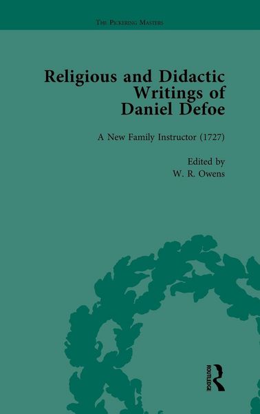 Produktbild: Religious and Didactic Writings of Daniel Defoe, Part I Vol 3