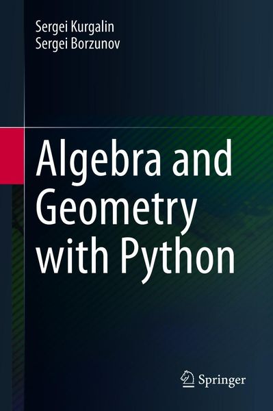 Produktbild: Algebra and Geometry with Python