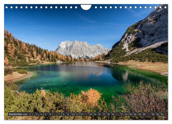 Produktbild: Tiroler Bergseen (Wandkalender 2026 DIN A4 quer), CALVENDO Monatskalender