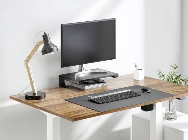 Produktbild: SpeaKa Professional SP-10938476 Monitor-Erh&ouml;hung 380 mm x 250 mm H&ouml;hen-Bereich: 236 mm (max) Schwarz