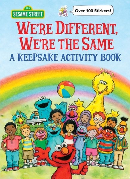 Produktbild: We're Different, We're the Same a Keepsake Activity Book (Sesame Street)