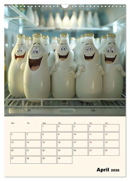 Produktbild: The Light ist still on in the Fridge (Wall Calendar 2026 DIN A3 portrait), CALVENDO 12 Month Wall Calendar