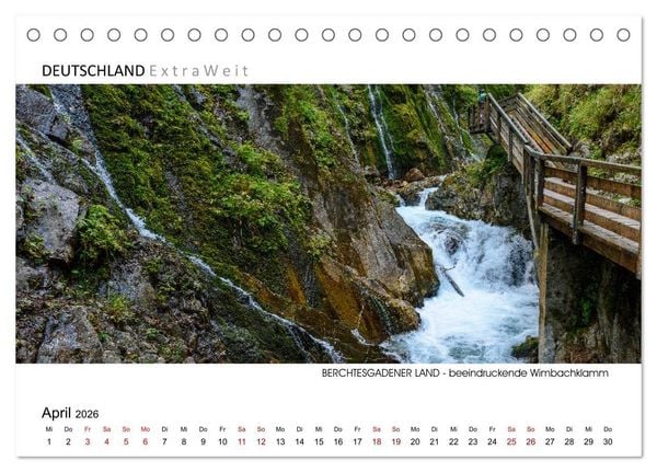 Produktbild: Impressionen aus dem Berchtesgadener Land (Tischkalender 2026 DIN A5 quer), CALVENDO Monatskalender