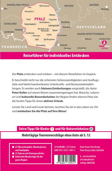 Produktbild: Reise Know-How Reisef&uuml;hrer Pfalz