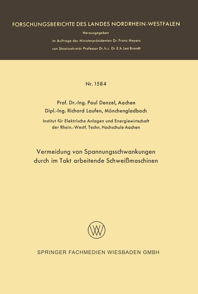 Produktbild: Vermeidung von Spannungsschwankungen durch im Takt arbeitende Schwei&szlig;maschinen