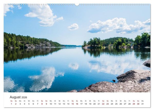 Produktbild: Schweden - Eine bezaubernde Reise in den Norden. (Wandkalender 2026 DIN A2 quer), CALVENDO Monatskalender