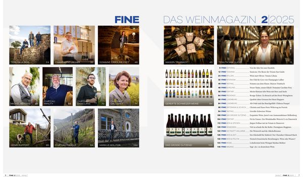 Produktbild: FINE Das Weinmagazin 02/2025