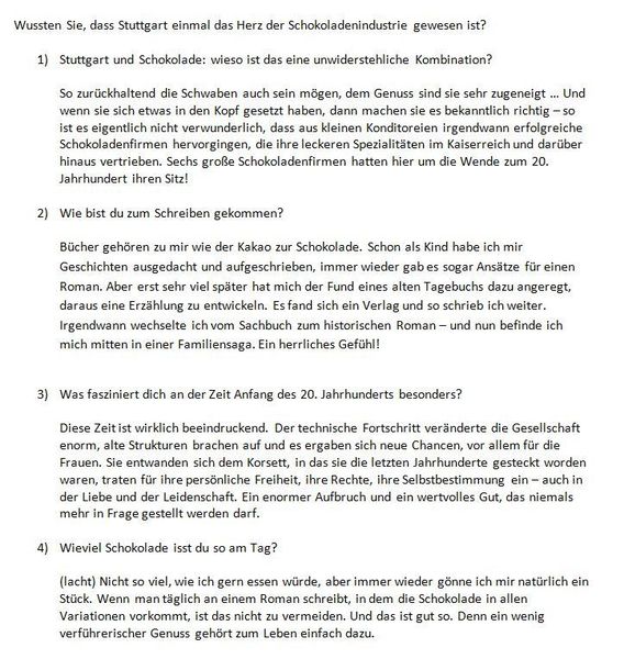 Die Schokoladenvilla