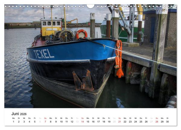 Produktbild: sch&ouml;nes Texel (Wandkalender 2026 DIN A3 quer), CALVENDO Monatskalender