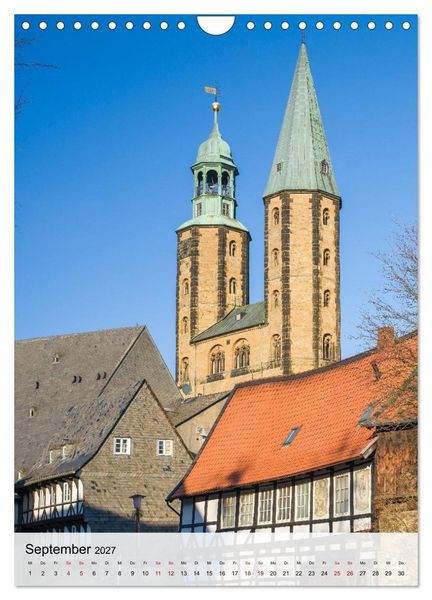Produktbild: Goslar - Kaiserstadt und Welterbe (Wandkalender 2027 DIN A4 hoch), CALVENDO Monatskalender