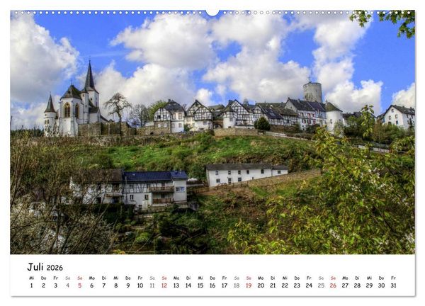 Produktbild: Die sch&ouml;nsten Orte der Eifel - Reifferscheid (hochwertiger Premium Wandkalender 2026 DIN A2 quer), Kunstdruck in Hochglanz