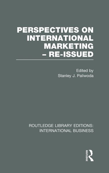 Produktbild: Perspectives on International Marketing - Re-Issued (Rle International Business)