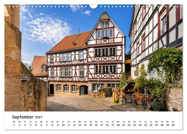 Produktbild: Gelnhausen Stadt (Wandkalender 2027 DIN A3 quer), CALVENDO Monatskalender