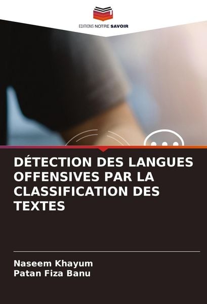 Produktbild: D&Eacute;TECTION DES LANGUES OFFENSIVES PAR LA CLASSIFICATION DES TEXTES