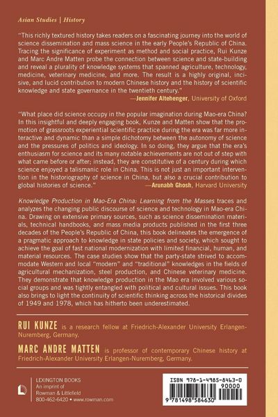 Produktbild: Knowledge Production in Mao-Era China