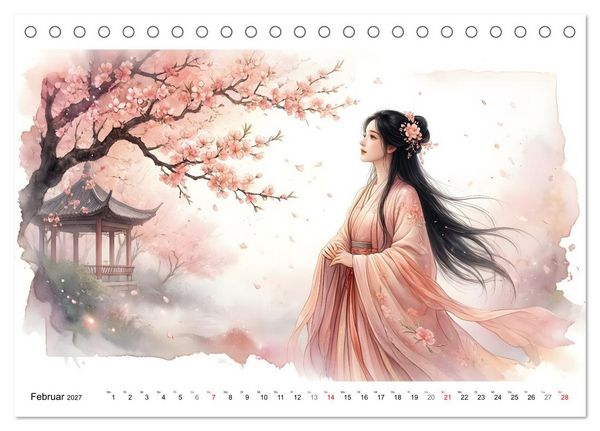 Produktbild: Zw&ouml;lf Farben der Stille (Tischkalender 2027 DIN A5 quer), CALVENDO Monatskalender