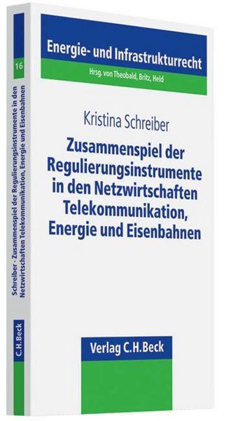 Produktbild: Schreiber, K: Zusammenspiel der Regulierungsinstrumente