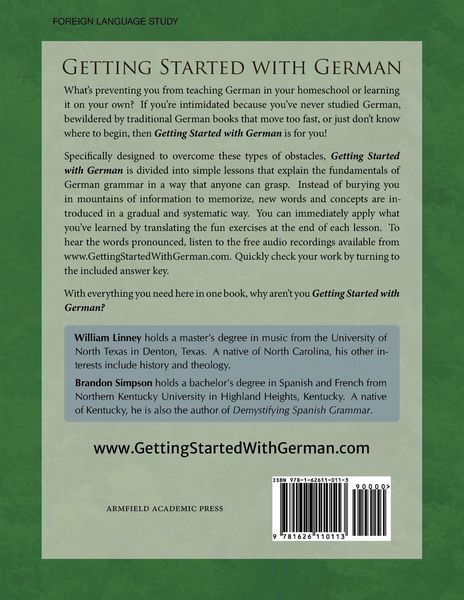 Produktbild: Getting Started with German