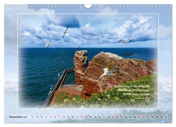 Produktbild: Insel Gedanken (Wandkalender 2026 DIN A3 quer), CALVENDO Monatskalender