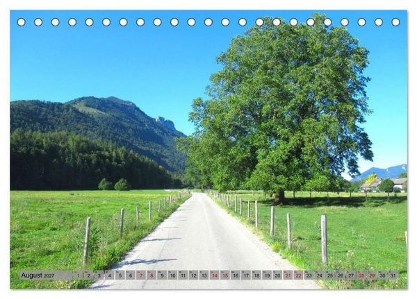 Produktbild: Im Achental - Erholung in den Chiemgauer Alpen (Tischkalender 2027 DIN A5 quer), CALVENDO Monatskalender
