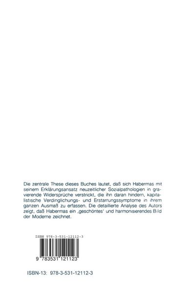Produktbild: Die Pathologien der Moderne