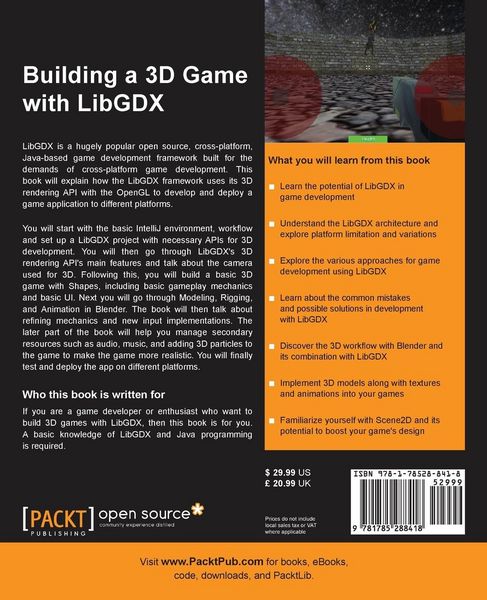 Produktbild: Building a 3D Game with LibGDX