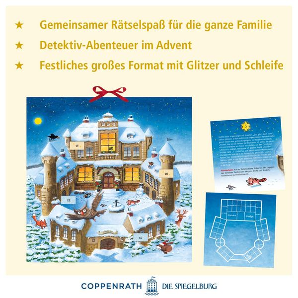 Produktbild: Zettel-Adventskalender &ndash; Weihnachtsraub auf Burg Felsenfest