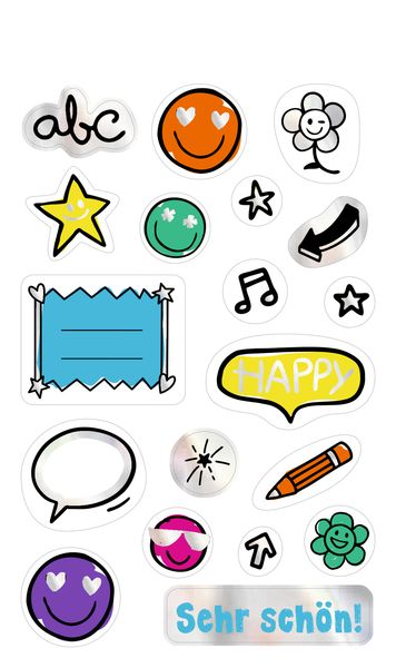 Produktbild: Sticker &ndash; Stickerspa&szlig; f&uuml;r die Schule