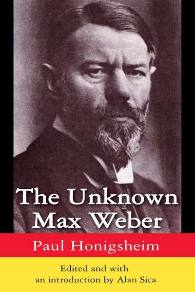 Produktbild: The Unknown Max Weber