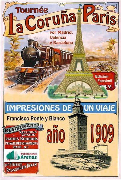 Produktbild: Tournee La Coru&ntilde;a Paris, Por Madrid, Valencia Y Barcelona . Impresiones De Un Viaje A&ntilde;o 1909