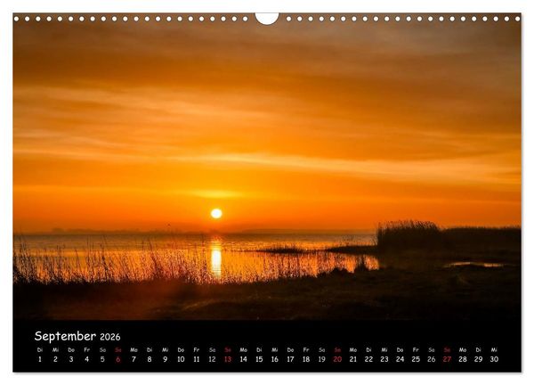 Produktbild: Ostseeregion Dar&szlig;-Zingst (Wandkalender 2026 DIN A3 quer), CALVENDO Monatskalender