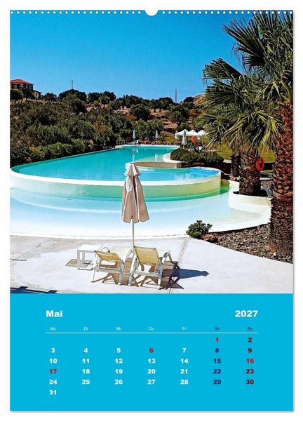 Produktbild: Entdecke die Sch&ouml;nheit der griechischen Insel Lesvos (hochwertiger Premium Wandkalender 2027 DIN A2 hoch), Kunstdruck in Hochglanz