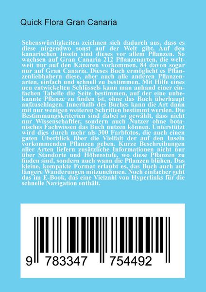 Produktbild: Quick Flora Gran Canaria