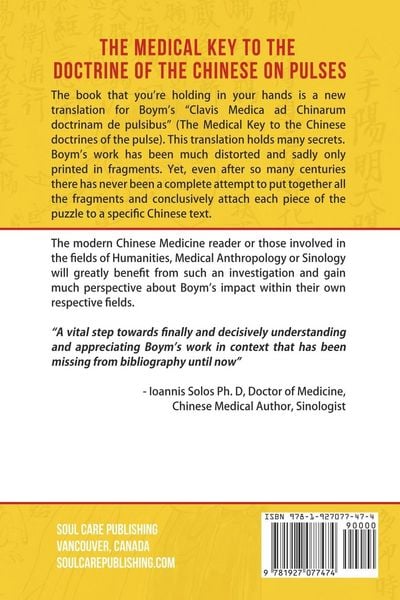 Produktbild: The Medical Key to the Doctrine of the Chinese on Pulses