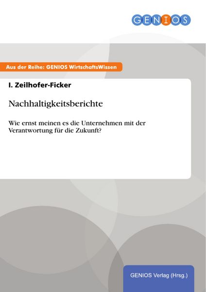 Produktbild: Nachhaltigkeitsberichte