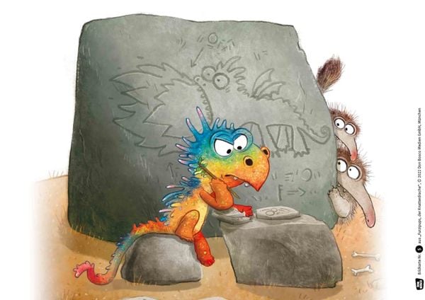 Produktbild: Furzipups, der Knatterdrache. Kamishibai Bildkartenset