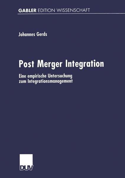 Produktbild: Post Merger Integration