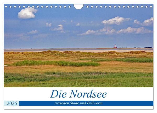 Produktbild: Die Nordsee zwischen Stade und Pellworm (Wandkalender 2026 DIN A4 quer), CALVENDO Monatskalender