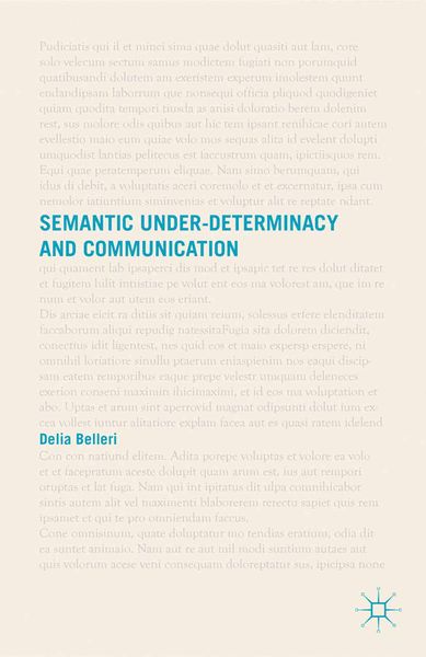 Produktbild: Semantic Under-determinacy and Communication
