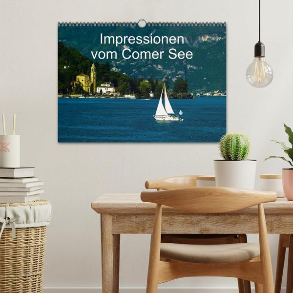 Produktbild: Impressionen vom Comer See (Wandkalender 2026 DIN A3 quer), CALVENDO Monatskalender