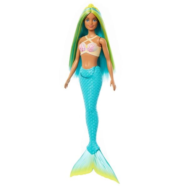 Barbie Meerjungfrau Puppe mit blauen Haare