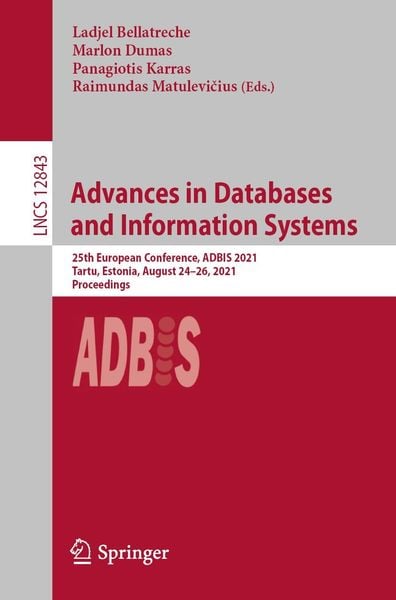 Produktbild: Advances in Databases and Information Systems