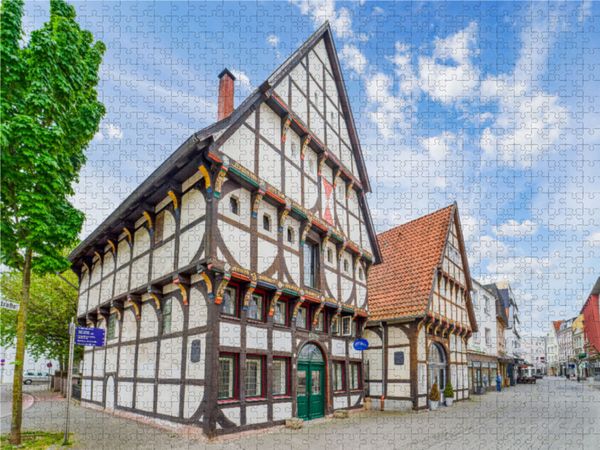 Produktbild: CALVENDO Puzzle Die Br&uuml;derstra&szlig;e | 1000 Teile Lege-Gr&ouml;&szlig;e 64x48cm Foto-Puzzle f&uuml;r gl&uuml;ckliche Stunden