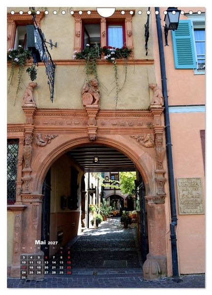 Produktbild: Colmar - Zauberhafte Stadt im Elsass (Wandkalender 2027 DIN A4 hoch), CALVENDO Monatskalender